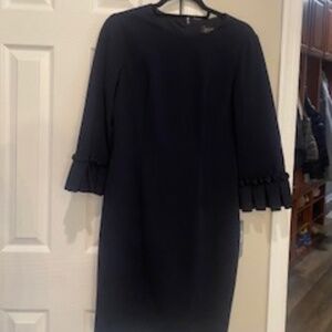Navy Dress- Tahari